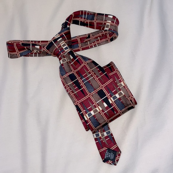 Vintage 👔 Colours by Alexander Julian silk tie - Picture 2 of 2